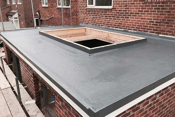 New Flat Roof Reroofing